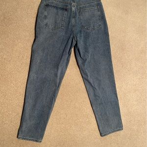 Shein Stone Wash Middle-Waisted Mom Jeans